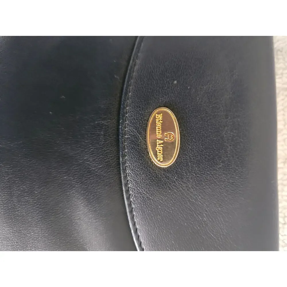 Etienne Aigner Vintage Kisslock Leather Wallet